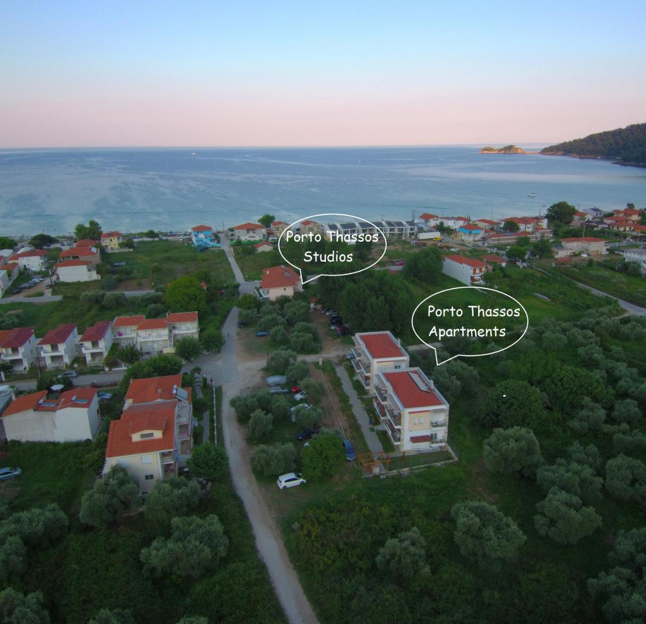 Porto Thassos Apartments & Studios Skala Potamia  Zewnętrze zdjęcie